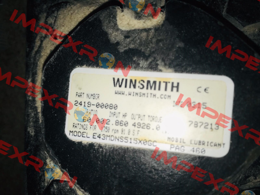 E43MDNS515X0GC Winsmith