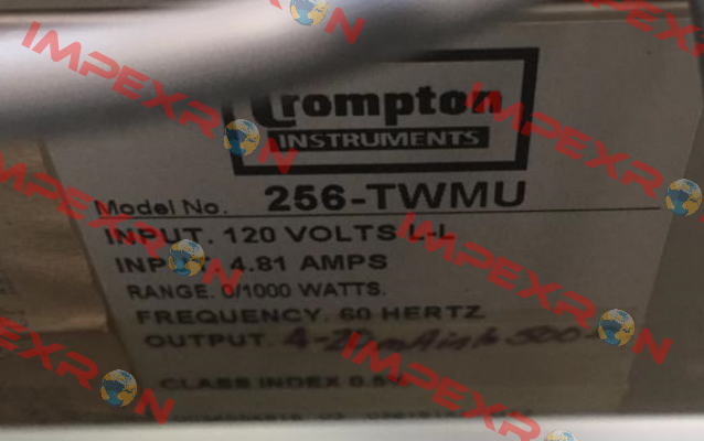 256-TWMU(W) CROMPTON INSTRUMENTS (TE Connectivity)