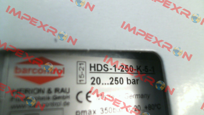 HDS-1-250-K-5-1 Barcontrol