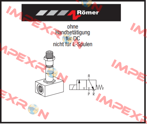 P/N: 606041 Type: EAV-213-C18-1/8F-00 Avs Römer