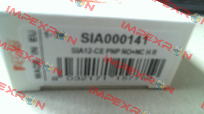 Part Number: SIA000141 Model: SIA12-CE PNP NO+NC H R Aeco