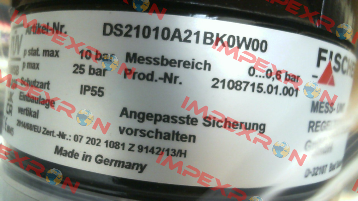 DS21010A21BK0W00 Fischer