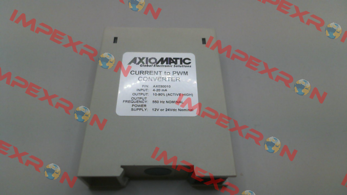 AX030010 Axiomatic Technologies Corp.