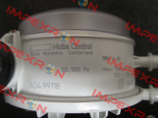 604.99118  OEM for Trützschler  Huba Control