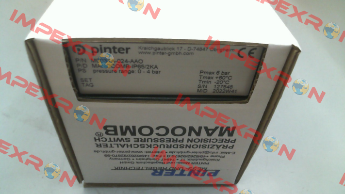 M0031A-024-AAO Pinter