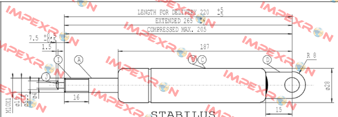 5231HD Stabilus