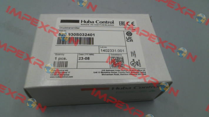 520.930S032401 Huba Control