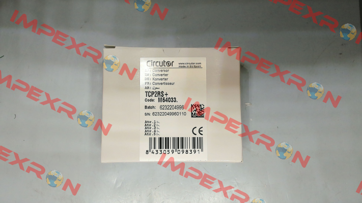 Nr. M54033 Type TCP2RS-TCP+ Circutor